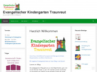 kindergarten-traunreut.de Webseite Vorschau