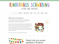 kinderhaus-schwabing.de Webseite Vorschau
