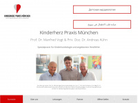 kinderherz-praxis.de Webseite Vorschau