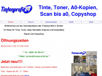 tintenprofi24.de Webseite Vorschau