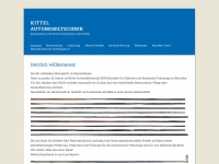 kittel-automobiltechnik.de Webseite Vorschau