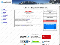 skiclub-bergrheinfeld.de Webseite Vorschau