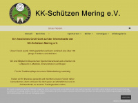 kk-mering.de Webseite Vorschau