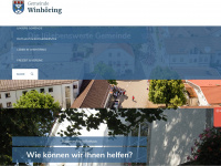 winhoering.de Webseite Vorschau