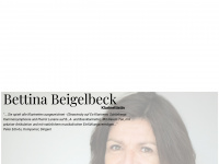 bettina-beigelbeck.de Webseite Vorschau