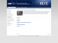mueze.uni-muenchen.de Webseite Vorschau