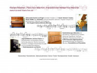 klaviere-muenchen.de Webseite Vorschau