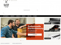 klavier-kreisel.de Webseite Vorschau