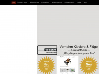 klavier-vornehm.de Webseite Vorschau