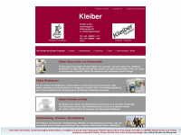 kleiber-porzellan.de Webseite Vorschau