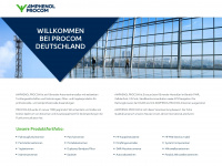 procom-deutschland.de Webseite Vorschau