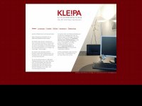 kleipa.de Webseite Vorschau