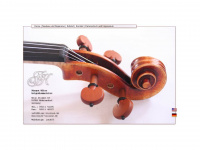 klier-violins.de Webseite Vorschau