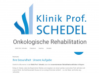 klinik-prof-schedel.de Webseite Vorschau