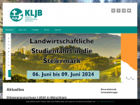 kljb-passau.de Webseite Vorschau