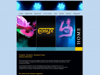 easyx-band.de Webseite Vorschau