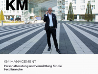 km-management.de Webseite Vorschau