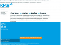 kms-mietcontainer.de Webseite Vorschau
