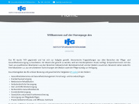 ifg-muenchen.com Webseite Vorschau