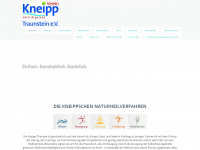 kneipp-ts.de Webseite Vorschau