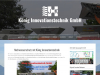koenig-innovationstechnik.de Webseite Vorschau