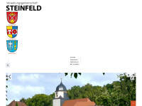 steinfeld-oberfranken.de Webseite Vorschau