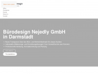 buerodesign-nejedly.de Webseite Vorschau