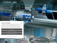 koeppl-metalltechnik.de Webseite Vorschau