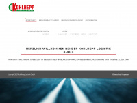 kohlhepp.info Webseite Vorschau
