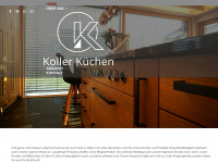 koller-kuechen.de Webseite Vorschau