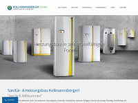 kollmannsberger-donaustauf.de Webseite Vorschau