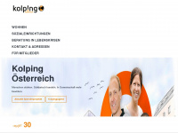 kolping.at Webseite Vorschau