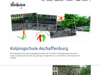 kolpingschule-aschaffenburg.de Webseite Vorschau