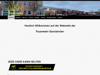 feuerwehr-gerolzhofen.de Webseite Vorschau
