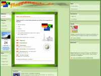 flaggenquiz.de Webseite Vorschau
