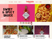 tabasco.com Webseite Vorschau