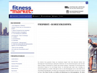 fitnessmarket.de Webseite Vorschau