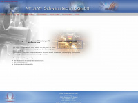 vulkan-schweisstechnik.de Webseite Vorschau