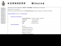kornherr-industrievertretungen.de Webseite Vorschau