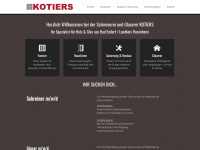 kotiers.de Webseite Vorschau