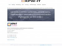 kpw-it.de Webseite Vorschau