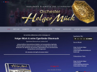 orchester-holger-mueck.de Webseite Vorschau