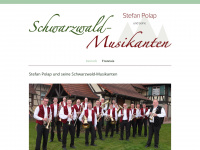 schwarzwaldmusikanten.com Webseite Vorschau