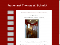 frauenarzt-thomas-w-schmidt.de Webseite Vorschau