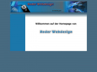roder-webdesign.de Webseite Vorschau