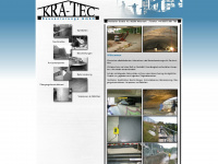 kra-tec.de Webseite Vorschau