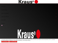 kraus.de Webseite Vorschau