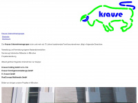 krause-gruppe.de Webseite Vorschau
