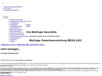 wg-meitingen.de Webseite Vorschau