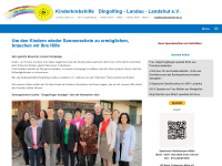 kinderkrebshilfe-dll.de Webseite Vorschau